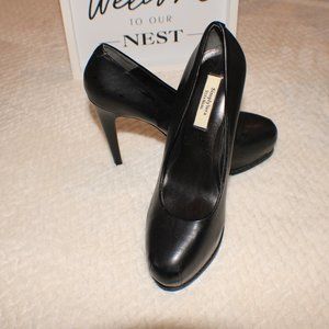 Vera Wang Black Heels